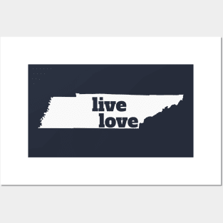 Tennessee - Live Love Tennessee Posters and Art